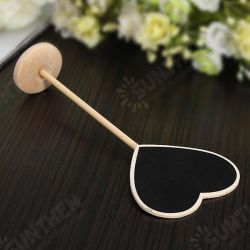 Mini Heart Blackboard Chalkboard Message Board Holder Clip Mini Heart Blackboard Chalkboard Message Board Holder Clip