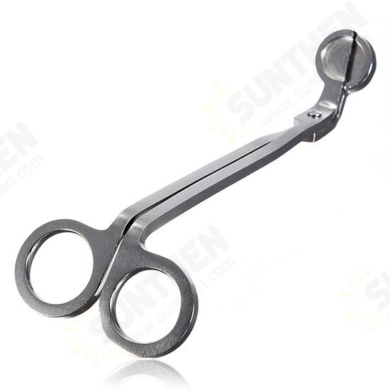 Stainless Steel Candle Wick Oil Lamps Trim Trimmer Scissors