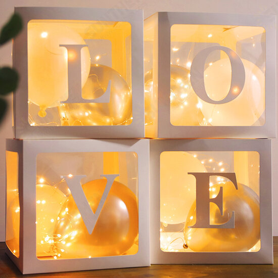Transparent Alphabet Girl Box Balloons Baby Shower Decorations Gender Reveal Boy Girl One Year Old Party Decor Transparent Alphabet Girl Box Balloons Baby Shower Decorations Gender Reveal Boy Girl One Year Old Party Decor