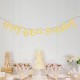 Twinkle Happy Birthday Banner Garland Age Hanging Gold Letters Decorations Bunting Flags Garland De