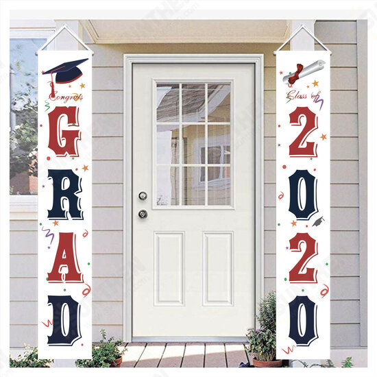 Waterproof Graduation Banner Door Curtain Removable Dormitory Sticker for Graduating Ceremony Waterproof Graduation Banner Door Curtain Removable Dormitory Sticker for Graduating Ceremony