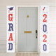 Waterproof Graduation Banner Door Curtain Removable Dormitory Sticker for Graduating Ceremony