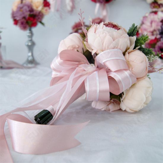 Wedding Bridal Bouquets Handmade Artificial Flowers Decorations Bride Accessories