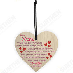 Wooden Heart Plaque Funny Rude Mothers Day Heart Gifts Novelty Daughter Son Decorations Wooden Heart Plaque Funny Rude Mothers Day Heart Gifts Novelty Daughter Son Decorations