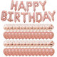 inchHappy Birthdayinch Aluminum Foil Balloon Confetti Birthday Decoration Set For Birthday Party Decoration Combination inchHappy Birthdayinch Aluminum Foil Balloon Confetti Birthday Decoration Set For Birthday Party Decoration Combination