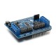 2 Channel Motor + 16 Channel Servo Expansion Board For UNO Smart Car Chassis Robot Arm