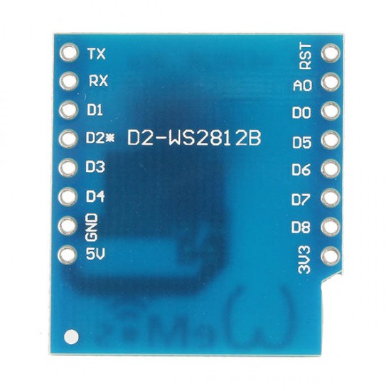 3Pcs WS2812B RGB Shield Expansion Module For D1 Mini Development Board