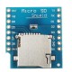 3Pcs Micro SD Card Shield For D1 Mini TF WiFi ESP8266 SD Wireless Module