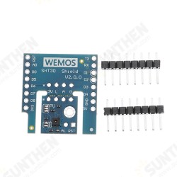 3pcs SHT30 Shield V2.0.0 SHT30 I2C Digital Temperature And Humidity Sensor Module For D1 Mini 3pcs SHT30 Shield V2.0.0 SHT30 I2C Digital Temperature And Humidity Sensor Module For D1 Mini