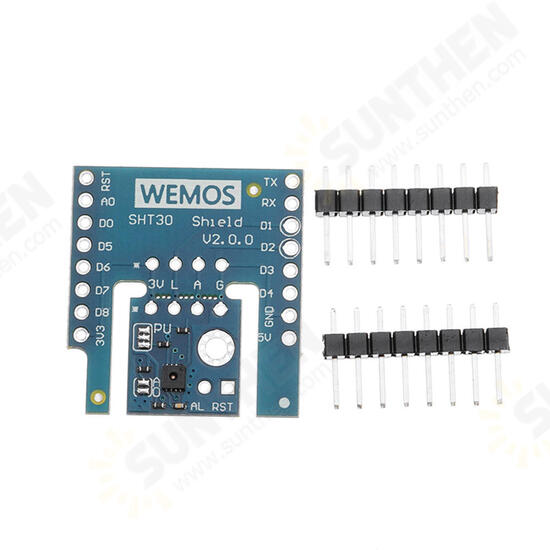 5pcs SHT30 Shield V2.0.0 SHT30 I2C Digital Temperature And Humidity Sensor Module For D1 Mini