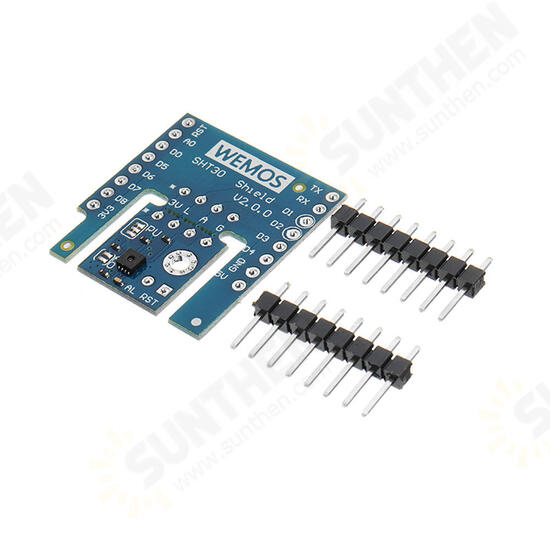 5pcs SHT30 Shield V2.0.0 SHT30 I2C Digital Temperature And Humidity Sensor Module For D1 Mini