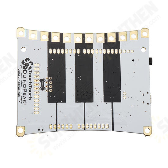 ATMega32U4 Touch Conductive Ink Interactive Touch Module With Mp3 Playback SD Card Holder Duinopeak