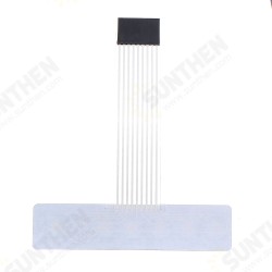 Display Membrane Switch Matrix Keyboard Button Control Panel 6 Button with Light Display Membrane Switch Matrix Keyboard Button Control Panel 6 Button with Light