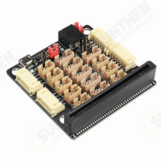 DC5V Micro:bit V3.0 PH2.0 Sensor Expansion Board Micro USB Power Supply