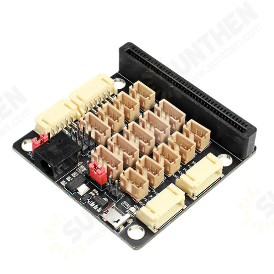 DC5V Micro:bit V3.0 PH2.0 Sensor Expansion Board Micro USB Power Supply