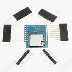Micro SD Card Shield For D1 Mini TF WiFi ESP8266 Compatible SD Wireless Module Micro SD Card Shield For D1 Mini TF WiFi ESP8266 Compatible SD Wireless Module