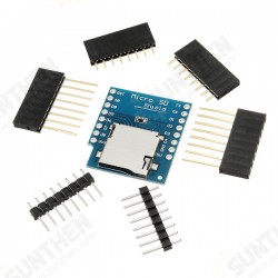 Micro SD Card Shield For D1 Mini TF WiFi ESP8266 Compatible SD Wireless Module Micro SD Card Shield For D1 Mini TF WiFi ESP8266 Compatible SD Wireless Module