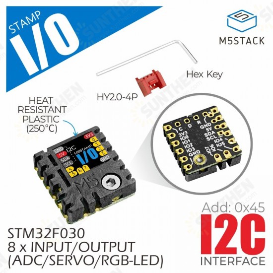 Extend I/O Module Expansion Board STM32F030 Supports Configuration of Digital Input/Output