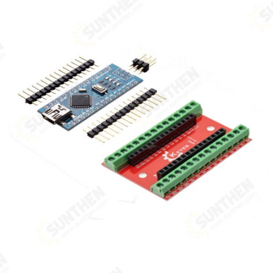 NANO IO Shield Expansion Board + ATmega328P Nano V3 Controller