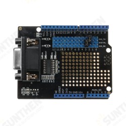 RS232 Shield with DB9 Connector RS232 Standard Communication Port for Industry Equipment RS232 Shield with DB9 Connector RS232 Standard Communication Port for Industry Equipment