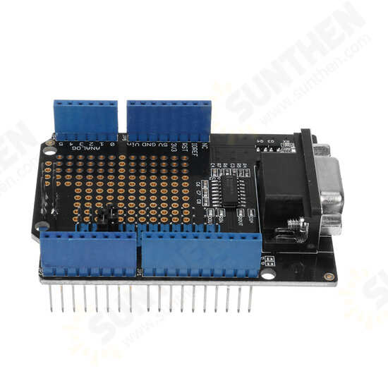 RS232 Shield with DB9 Connector RS232 Standard Communication Port for Industry Equipment