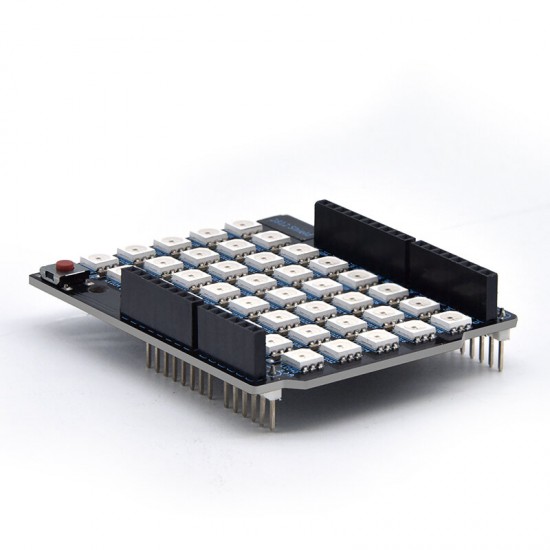 WS2812 Shield 5*8 40-Bit 5050 Full-color LED Module Expansion Board