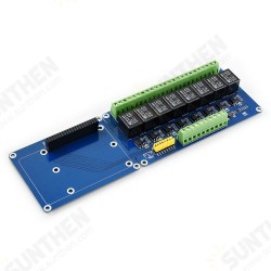 8-channel 5V Relay Module Expansion Board with Optocoupler Isolation Support for Jetson Nano PLC 8-channel 5V Relay Module Expansion Board with Optocoupler Isolation Support for Jetson Nano PLC