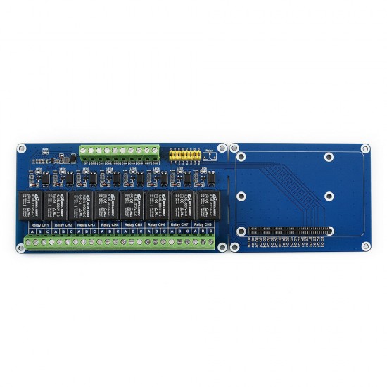 8-channel 5V Relay Module Expansion Board with Optocoupler Isolation Support for Jetson Nano PLC