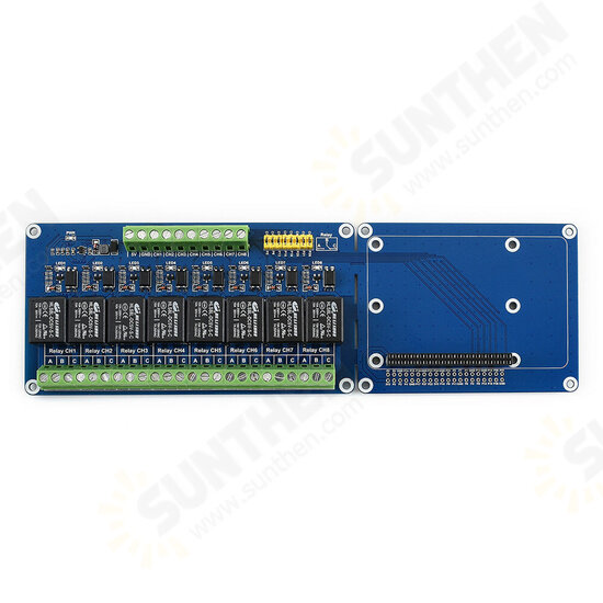 8-channel 5V Relay Module Expansion Board with Optocoupler Isolation Support for Jetson Nano PLC