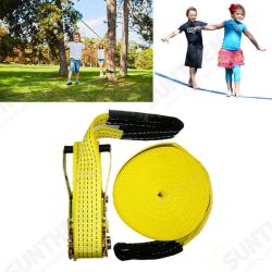 50ft Slacklines Outdoor Extreme Sport Balance Trainer Slackline Rope Sling For Kids And Adults 50ft Slacklines Outdoor Extreme Sport Balance Trainer Slackline Rope Sling For Kids And Adults