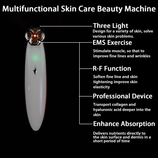 Portable Electric Eye Massager Anti Wrinkle Mini Eye Skin Massaging Pen