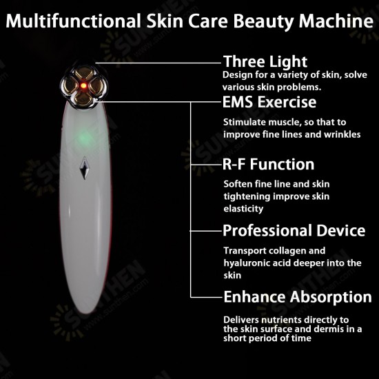 Portable Electric Eye Massager Anti Wrinkle Mini Eye Skin Massaging Pen