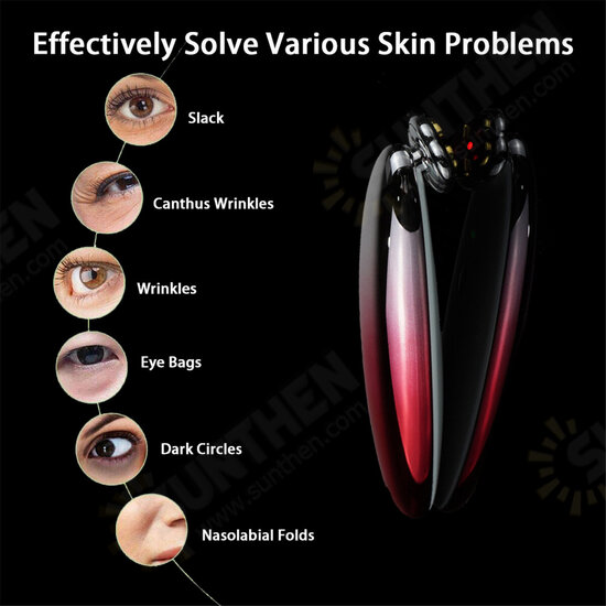 Portable Electric Eye Massager Anti Wrinkle Mini Eye Skin Massaging Pen