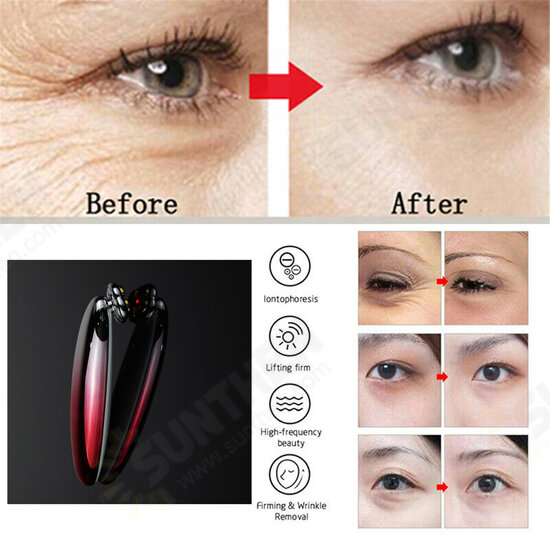 Portable Electric Eye Massager Anti Wrinkle Mini Eye Skin Massaging Pen