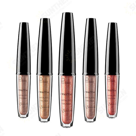 16 Color Metallic Shimmy Eyeliner Eye Shadow Waterproof Long-lasting 16 Color Metallic Shimmy Eyeliner Eye Shadow Waterproof Long-lasting