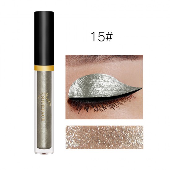 17 Colors Liquid Eye Shadow Diamond Shimmer Glitter Eye Highlighter Makeup Long-Lasting