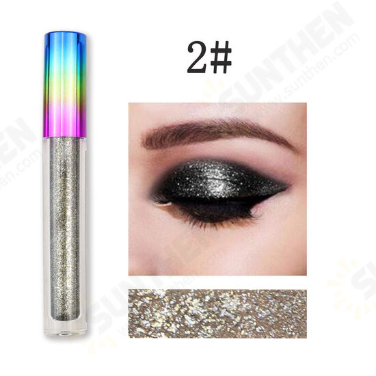 8 Colors Colorful Shimmer Glitter Liquid Eye Shadow Eye Makeup Long-Lasting