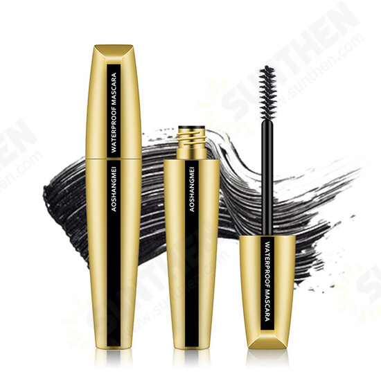 Curling Black Mascara Waterproof Mascara Slender Lengthening Thicken Eye Makeup 10g