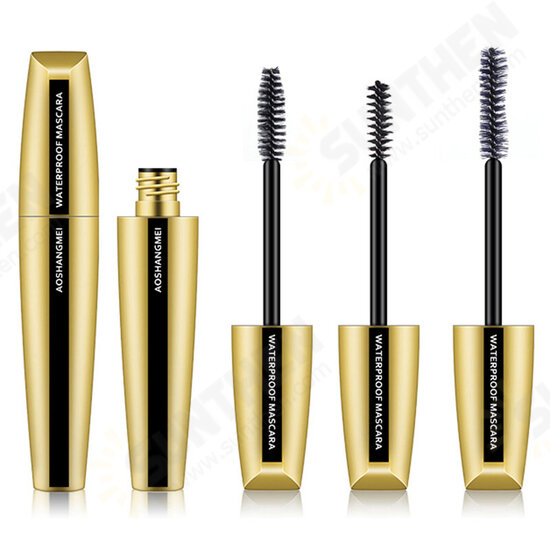 Curling Black Mascara Waterproof Mascara Slender Lengthening Thicken Eye Makeup 10g