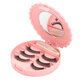 False Eyelash Set Fake Eyelashes Small Mirror Storage Box with Glue Tweezers