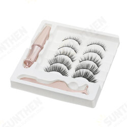 Magnetic Eyelashes 3D Mink Eyelash Magnet Eyeliner Mink Eyelash Waterproof Liquid Tweezers Set Long Lasting Eyelash Magnetic Eyelashes 3D Mink Eyelash Magnet Eyeliner Mink Eyelash Waterproof Liquid Tweezers Set Long Lasting Eyelash