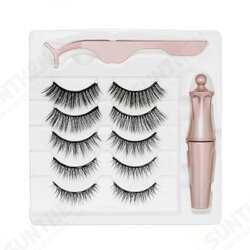 Magnetic Eyelashes 3D Mink Eyelash Magnet Eyeliner Mink Eyelash Waterproof Liquid Tweezers Set Long Lasting Eyelash Magnetic Eyelashes 3D Mink Eyelash Magnet Eyeliner Mink Eyelash Waterproof Liquid Tweezers Set Long Lasting Eyelash