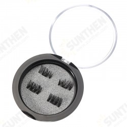 Magnetic Eyelashes Reusable Ultra Thin Black Thicker 3D Magnet False Lash Makeup Magnetic Eyelashes Reusable Ultra Thin Black Thicker 3D Magnet False Lash Makeup