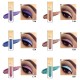 Pudaier Diamond Shimmer Eyeshadow Liquid Waterproof Eye Shadow Pen Glitter Smoky Eye Makeup Comestic