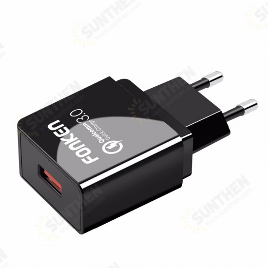 QC3.0 2A Quick Charging USB Charger Adapter For iPhone X XS HUAWEI P30 Oneplus 7 MI9 S10 S10+