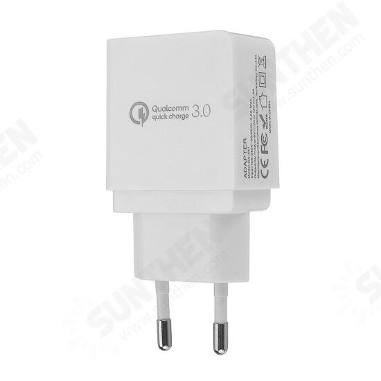 QC3.0 2A Quick Charging USB Charger Adapter For iPhone X XS HUAWEI P30 Oneplus 7 MI9 S10 S10+
