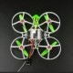 19.5g Moblite7 75mm 1S Diamond F4 AIO 5A BB2 ESC Reciver 25/200mW VTX Whoop FPV Racing Drone BNF w/ EX0802 19000KV Unibell Motor Runcam Nano 3 800TVL Camera