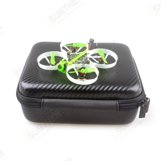 19.5g Moblite7 75mm 1S Diamond F4 AIO 5A BB2 ESC Reciver 25/200mW VTX Whoop FPV Racing Drone BNF w/ EX0802 19000KV Unibell Motor Runcam Nano 3 800TVL Camera