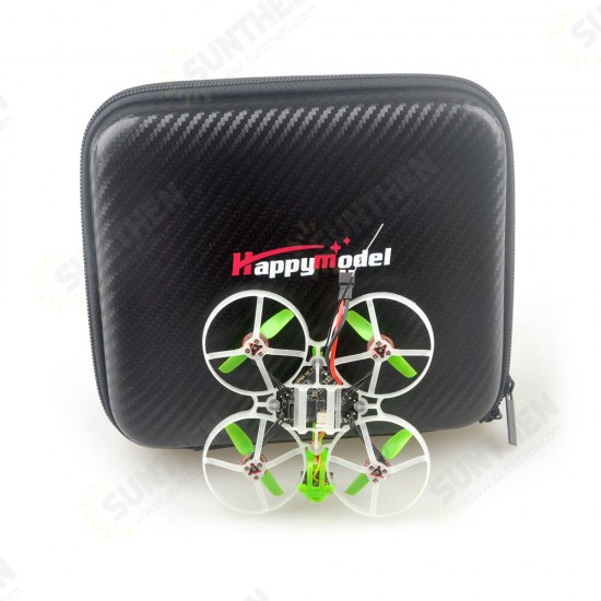 19.5g Moblite7 75mm 1S Diamond F4 AIO 5A BB2 ESC Reciver 25/200mW VTX Whoop FPV Racing Drone BNF w/ EX0802 19000KV Unibell Motor Runcam Nano 3 800TVL Camera