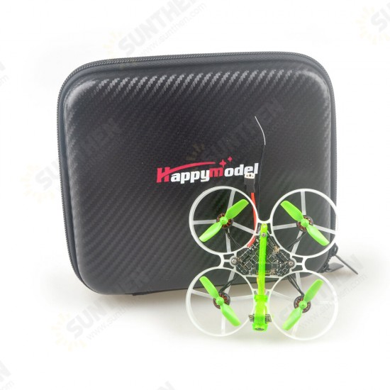 19.5g Moblite7 75mm 1S Diamond F4 AIO 5A BB2 ESC Reciver 25/200mW VTX Whoop FPV Racing Drone BNF w/ EX0802 19000KV Unibell Motor Runcam Nano 3 800TVL Camera